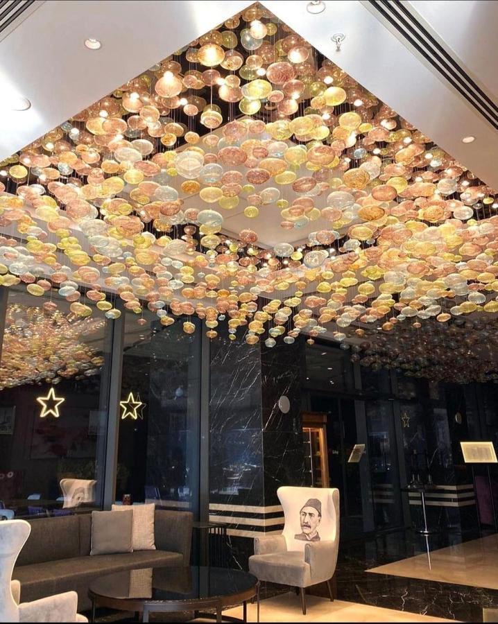 Cher Hotel & Spa Taksim Istanbul Exterior photo Ceiling of the lobby