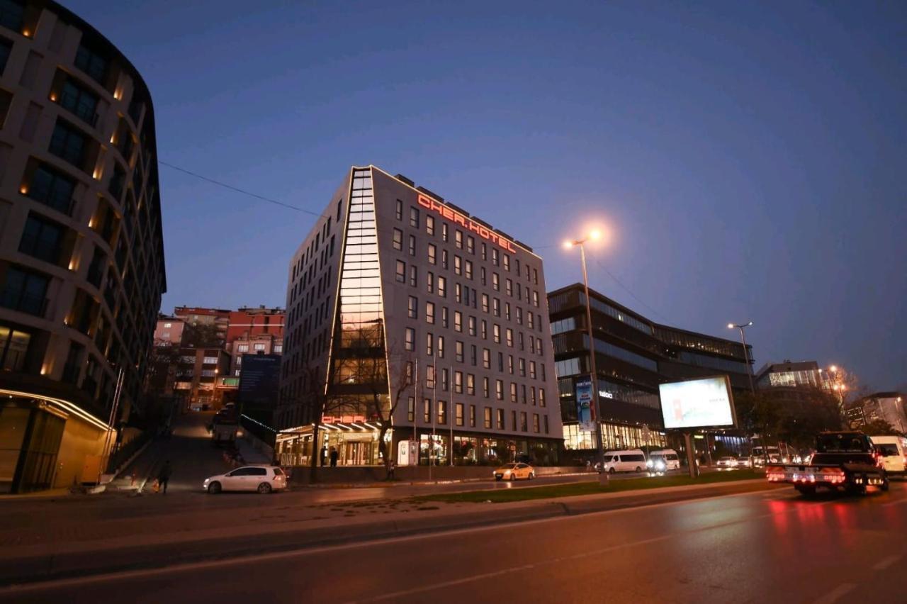 Cher Hotel & Spa Taksim Istanbul Exterior photo The hotel at night