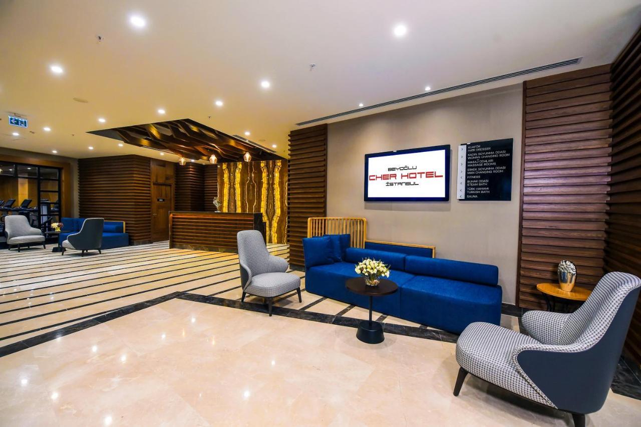 Cher Hotel & Spa Taksim Istanbul Exterior photo Lobby